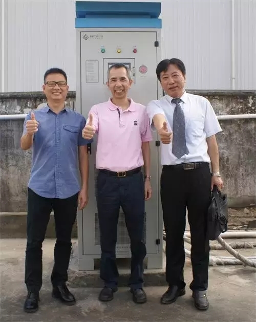 大岭山镇詹文光书记为赢多多充电桩点赞