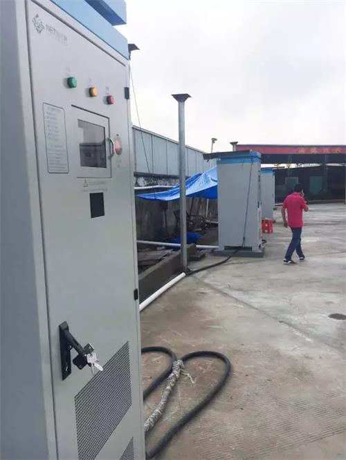 赢多多充电桩现场图